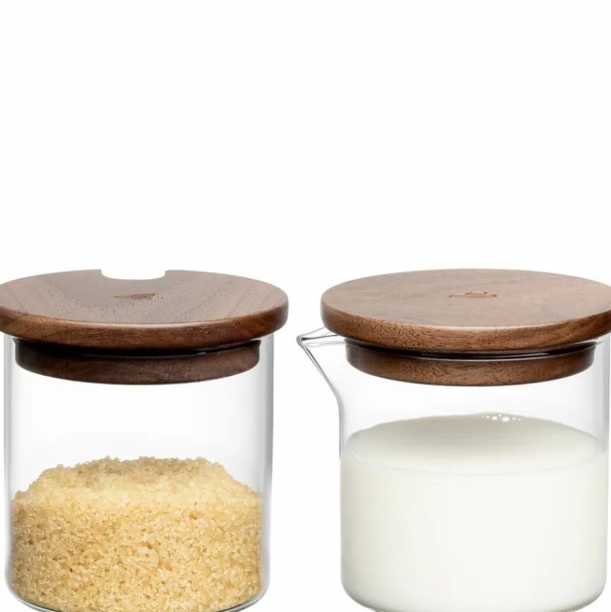 Sale Milch- und Zucker-Set Novo Legno 4tlg. Kaffee & Tee