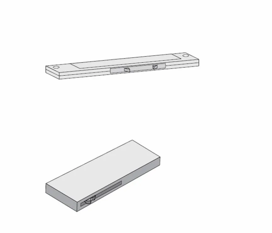 Outlet Mitteltürendämpfer Kleiderschränke