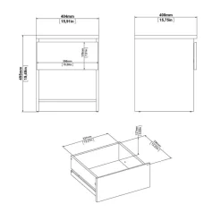 Sale Nachtkommode Naia Nachttische & Kommoden
