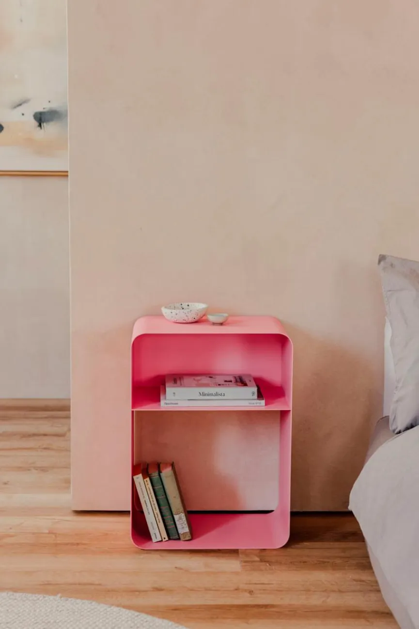 Metallbude Nachttisch Damio