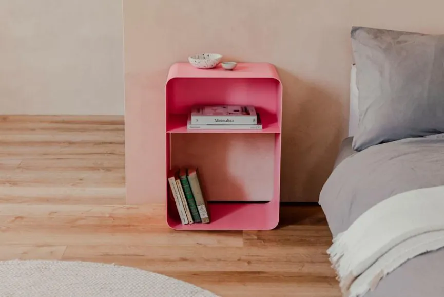 Metallbude Nachttisch Damio