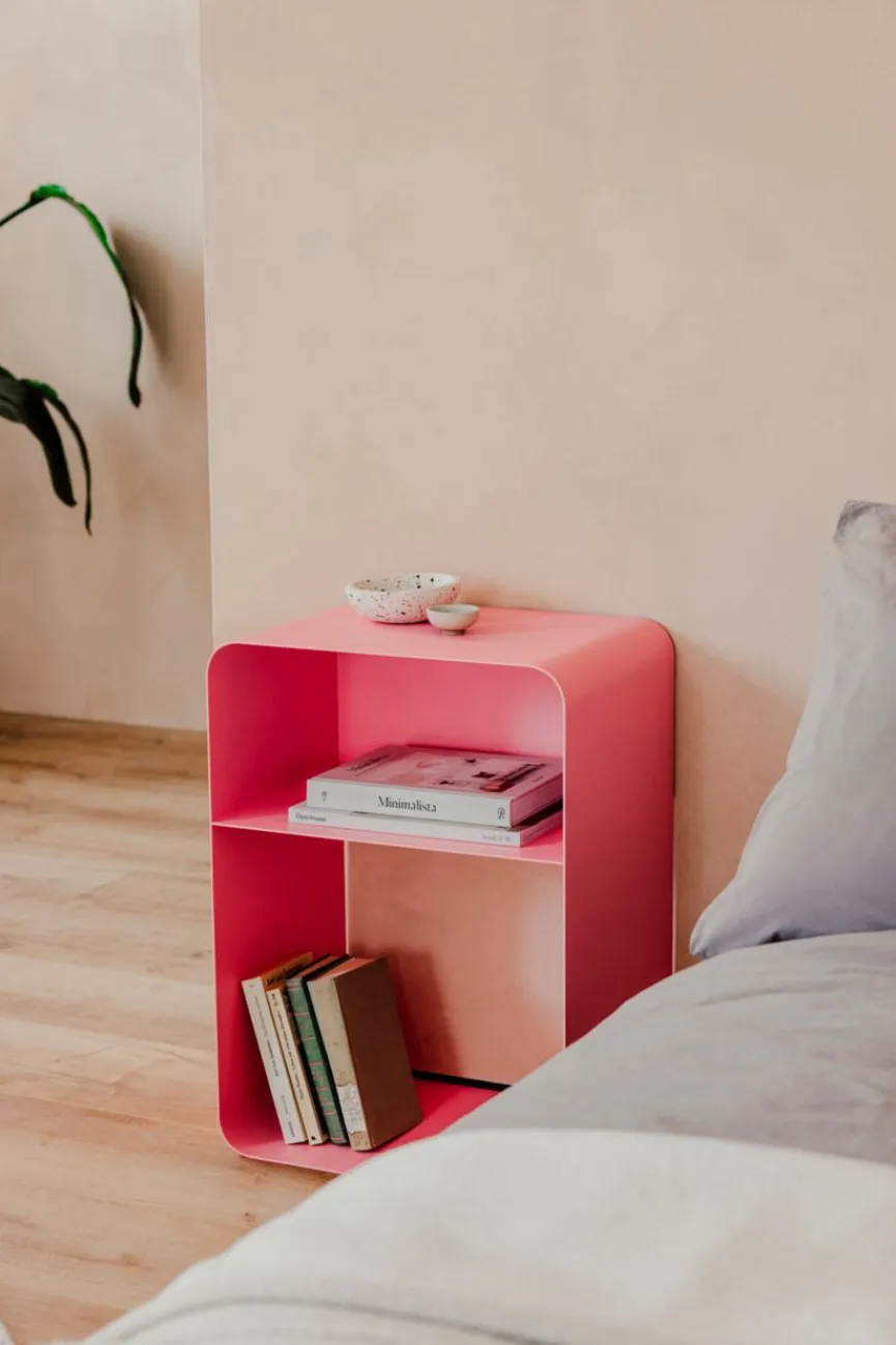 Metallbude Nachttisch Damio