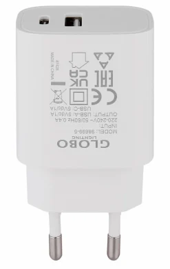 Globo Zubehör|Netzstecker USB A und C