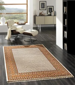 Orient-Teppiche|Orientteppich Mir Boteh Plain 90 x 160 cm