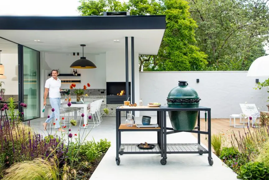 Big Green Egg Holzkohlegrills|Outdoorküchen-Modul Set XLarge 9tlg.