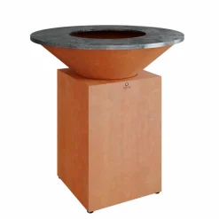OFYR Feuerschalen|Holzkohlegrills|Outdoor-Kochstelle Classic Corten 100