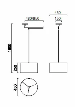 Helestra Pendelleuchte Certo