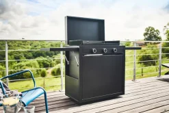 Outlet Plancha und Wagen Modern Gasplanchaset 75 Planchagrills