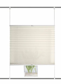 Plissee Uni 40 x 130 cm Vorhänge & Gardinen