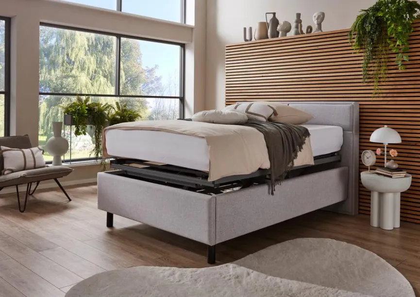 New Polsterbett Lift up 140 x 200 cm Betten