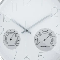 Mebus Quarzwanduhr 12913 Ø 35 cm