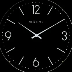 Nextime Quarzwanduhr Basic Dome Ø 35 cm