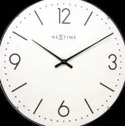 Nextime Wanduhren|Quarzwanduhr Basic Dome Ø 35 cm
