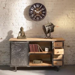 Hot Quarzwanduhr Henry Ø 50 cm Wanduhren