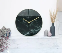Discount Quarzwanduhr Marble Ø 40 cm Wanduhren