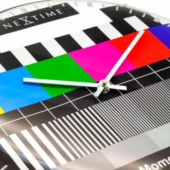 Nextime Wanduhren|Quarzwanduhr Testpage Dome Ø 35 cm