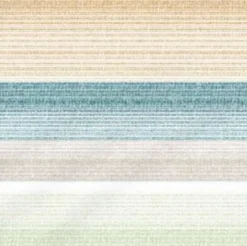 Outlet Satin-Bettwäsche Green Stripe 155 x 220 cm Bettwäsche