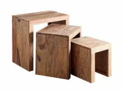 WOLFMÖBEL 3-Satztisch Yoga