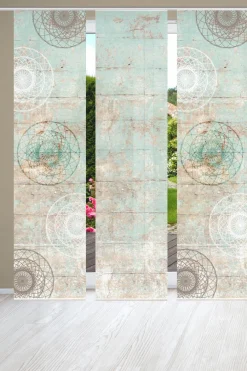 Schmidt Vorhänge & Gardinen|Schiebevorhang Mandriga 3er-Set