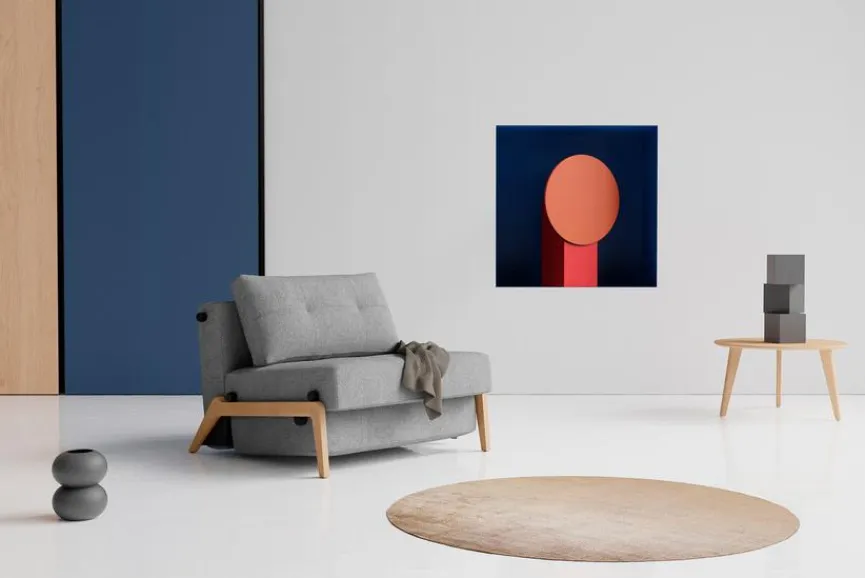 INNOVATION LIVING Schlafsessel Cubed 90 Eiche