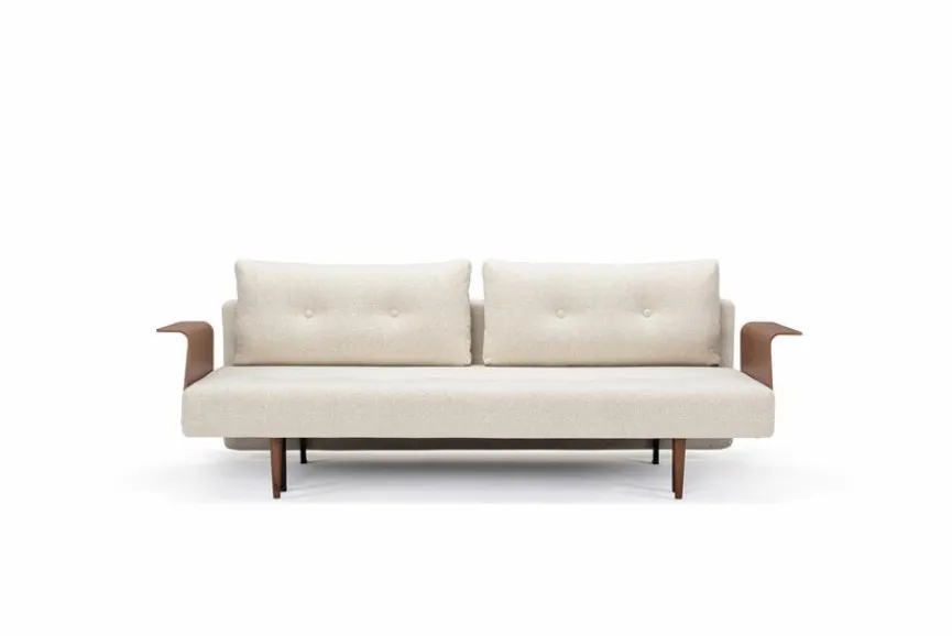 Outlet Schlafsofa mit Armlehnen Recast Plus dunkel Schlafsofas|Schlafsofas