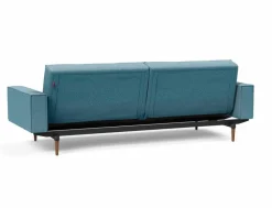 INNOVATION LIVING Schlafsofas|Schlafsofas|Schlafsofa mit Armlehnen Splitback Styletto dunkel