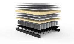 Schlafsofa mit Armlehnen Dublexo Styletto hell Schlafsofas|Schlafsofas