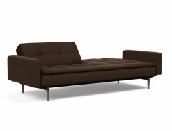 Discount Schlafsofa mit Armlehnen Dublexo Styletto dunkel Schlafsofas|Schlafsofas
