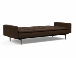 Discount Schlafsofa mit Armlehnen Dublexo Styletto dunkel Schlafsofas|Schlafsofas