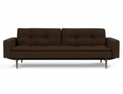 Discount Schlafsofa mit Armlehnen Dublexo Styletto dunkel Schlafsofas|Schlafsofas