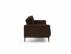 Discount Schlafsofa mit Armlehnen Dublexo Styletto dunkel Schlafsofas|Schlafsofas