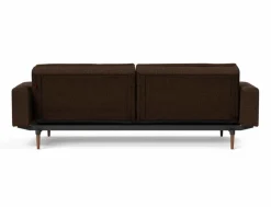 Discount Schlafsofa mit Armlehnen Dublexo Styletto dunkel Schlafsofas|Schlafsofas