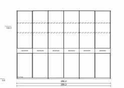 CASEDO Schlafzimmer-Komplettsets|Schlafzimmer-Set Burgos 4tlg.
