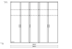 Wiemann Schlafzimmer-Komplettsets|Schlafzimmer-Set Luxor 4tlg.