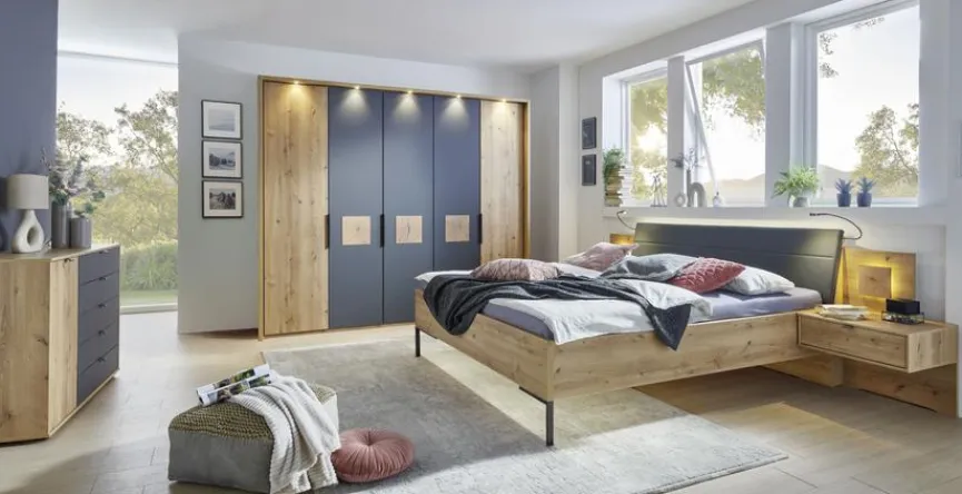 Wiemann Schlafzimmer-Komplettsets|Schlafzimmer-Set Naxos 4tlg.
