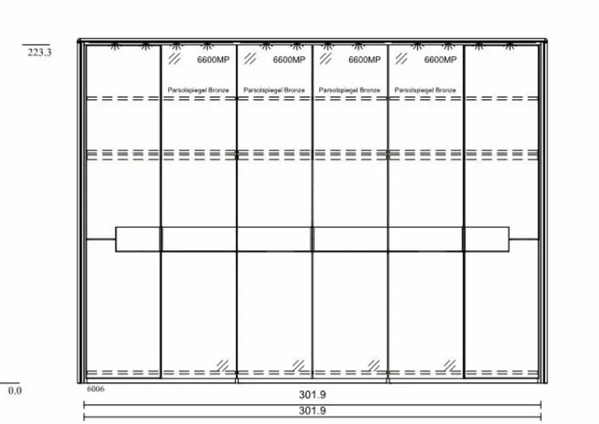 Wöstmann Schlafzimmer-Set WSM 2800 4tlg.