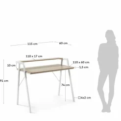 Kave Home Schreibtisch Aarhus