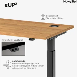 Clearance Schreibtisch elektrisch eUP2 160 x 70 cm Schreibtische