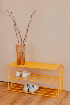 Metallbude Schuhschränke|Praktisch Im Schlafzimmer|Schuhregal Neva