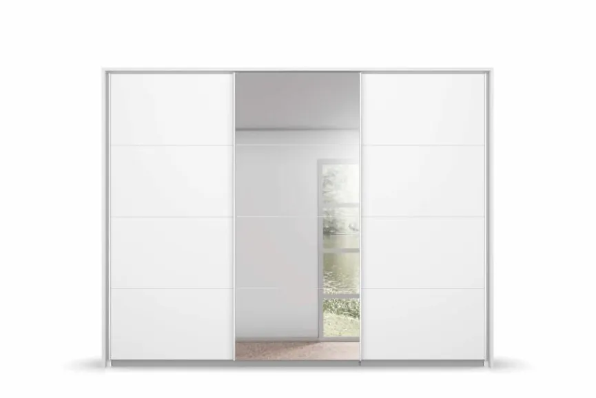 rauch ORANGE Kleiderschränke|Schwebetürenschrank Kulmbach 271 x 210 cm