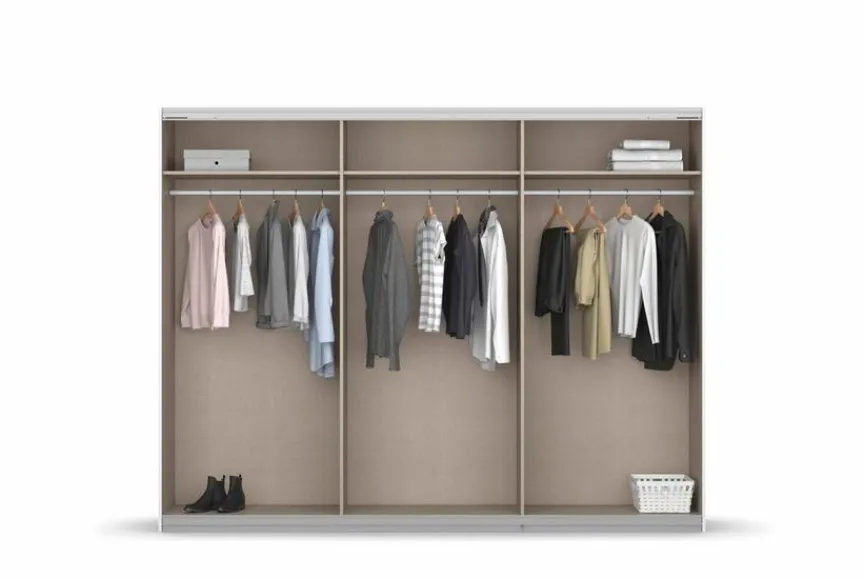 rauch ORANGE Kleiderschränke|Schwebetürenschrank Kulmbach 271 x 210 cm