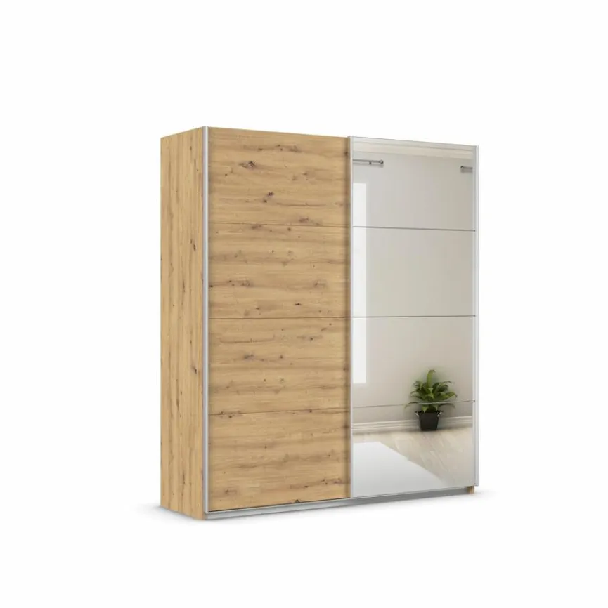 rauch ORANGE Kleiderschränke|Schwebetürenschrank Quadra 181 x 210 cm