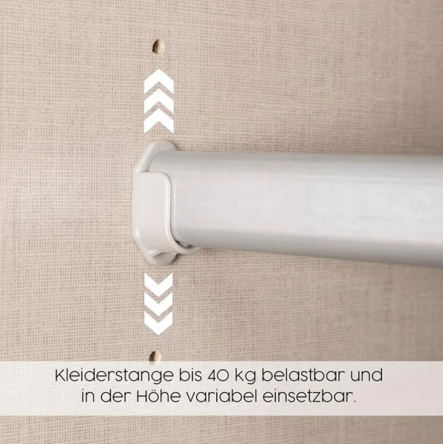 Sale Schwebetürenschrank Quadra 226 x 210 cm Kleiderschränke