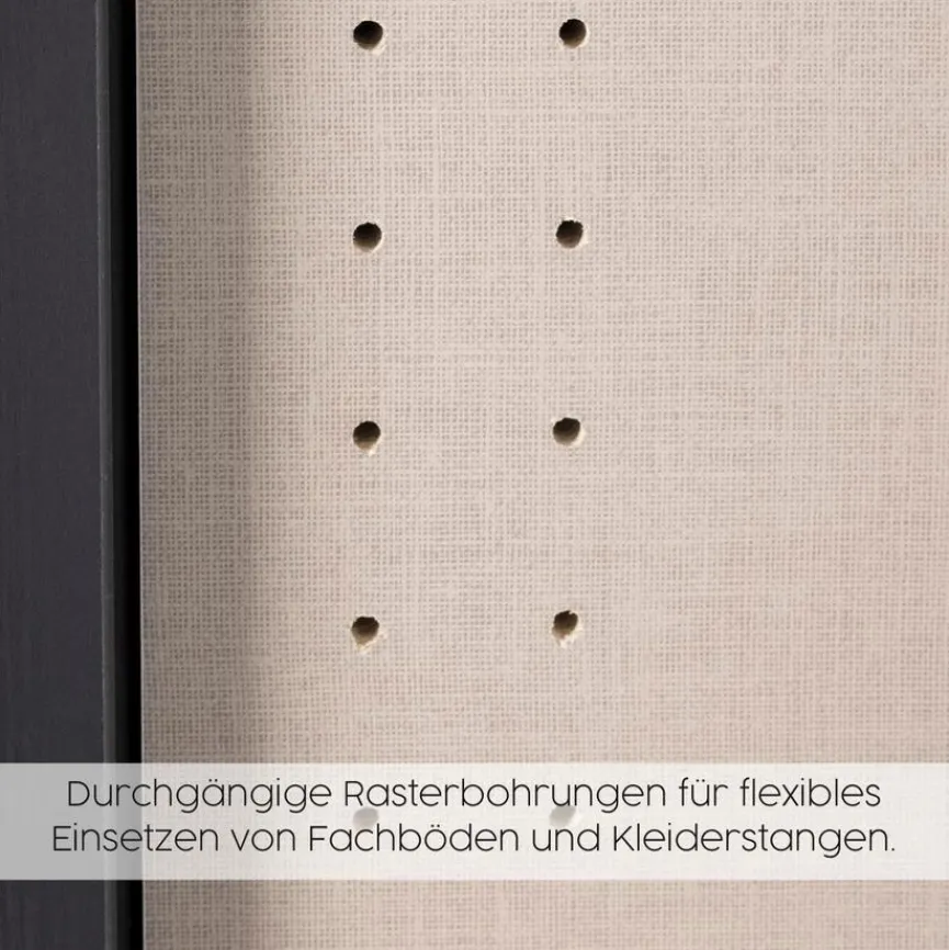 Sale Schwebetürenschrank Quadra 226 x 210 cm Kleiderschränke