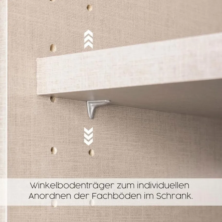 Sale Schwebetürenschrank Quadra 226 x 210 cm Kleiderschränke