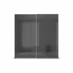 Discount Schwebetürenschrank Quadra 225 x 229 cm Kleiderschränke