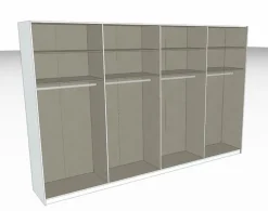 Schwebetürenschrank Syncrono 361 x 230 cm Kleiderschränke