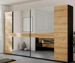 Schwebetürenschrank Ventura 301 x 223 cm Kleiderschränke