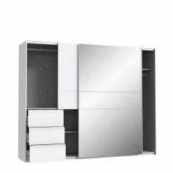 Discount Schwebetürenschrank Winn2 250 x 200 cm Kleiderschränke