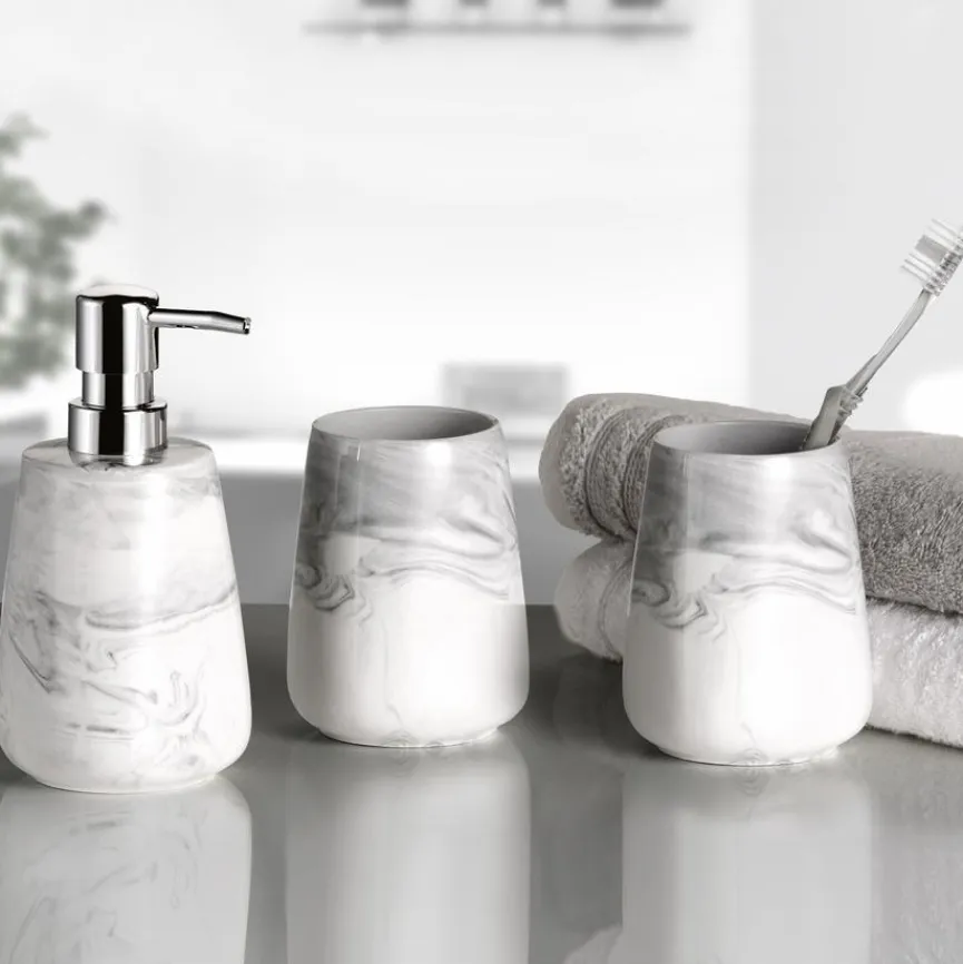 Kleine Wolke Badzubehör|Seifenspender Marble